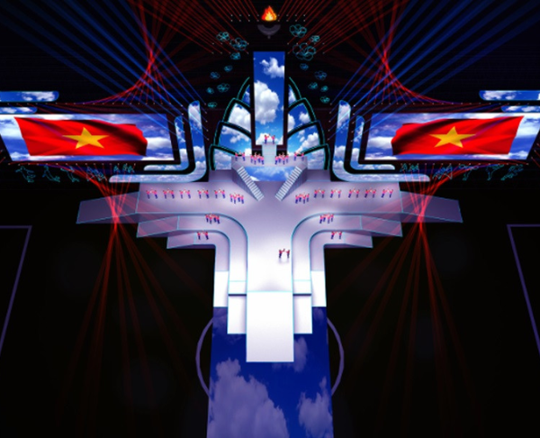 Sân vận động Lạch Tray sẽ đón hàng vạn người xem khai mạc Hội khỏe Phù Đổng