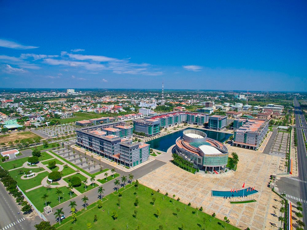 Cổng vào nhà thi đấu Thành phố Bà Rịa