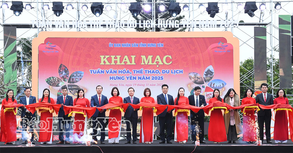 Khai mạc tuần văn hóa Hưng Yên