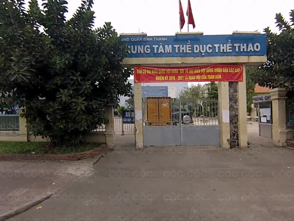 Mặt tiền trung tâm thể dục Bình Thạnh
