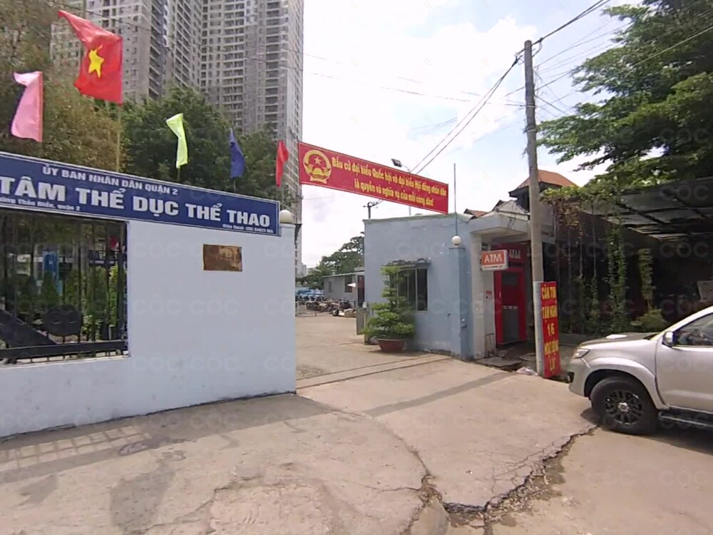 Bản đồ vị trí trung tâm thể thao Quận 2
