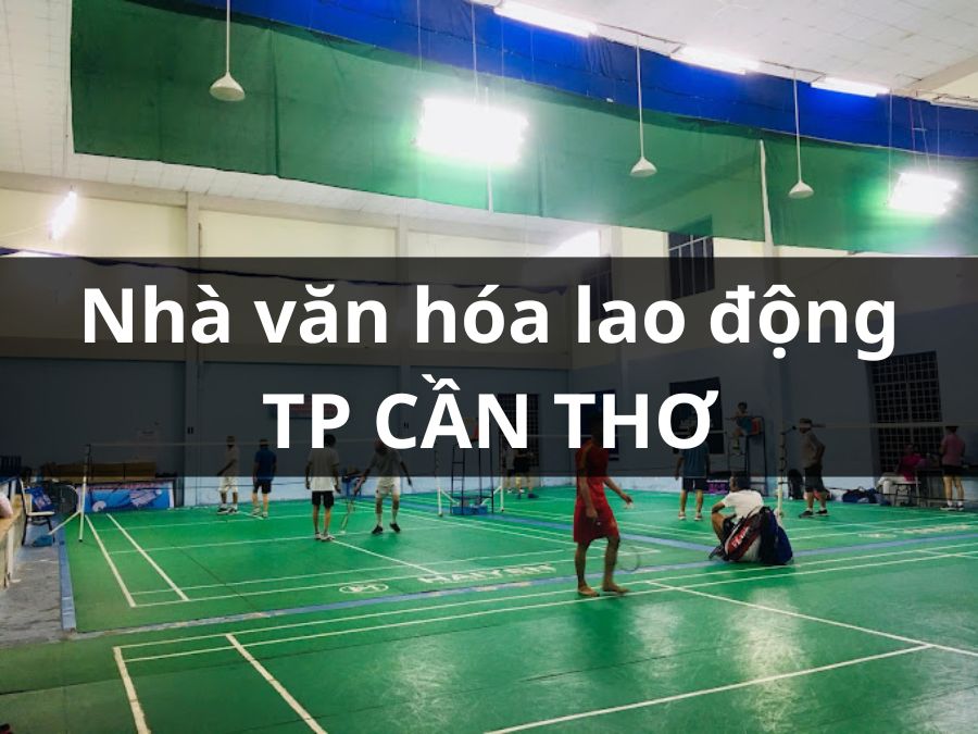 Lối vào nhà thi đấu cũ Đại học Cần Thơ