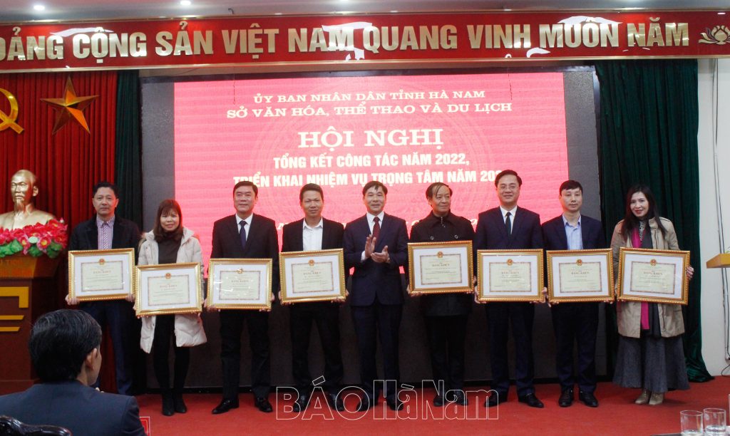 Lãnh đạo Sở triển khai nhiệm vụ năm 2023