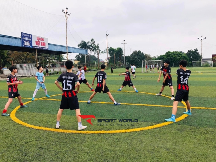 Sân bóng Việt Anh tại Hải Phòng