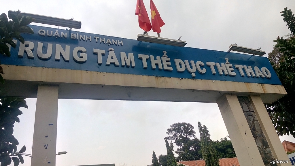 Khu vực cho thuê làm gian hàng tại trung tâm