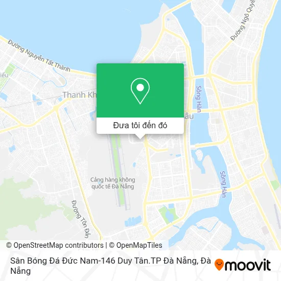Lối vào Sân Bóng Đức Nam ở Duy Tân