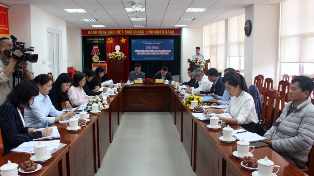 Lãnh đạo Sở Văn hóa, Thể thao và Du lịch Lâm Đồng