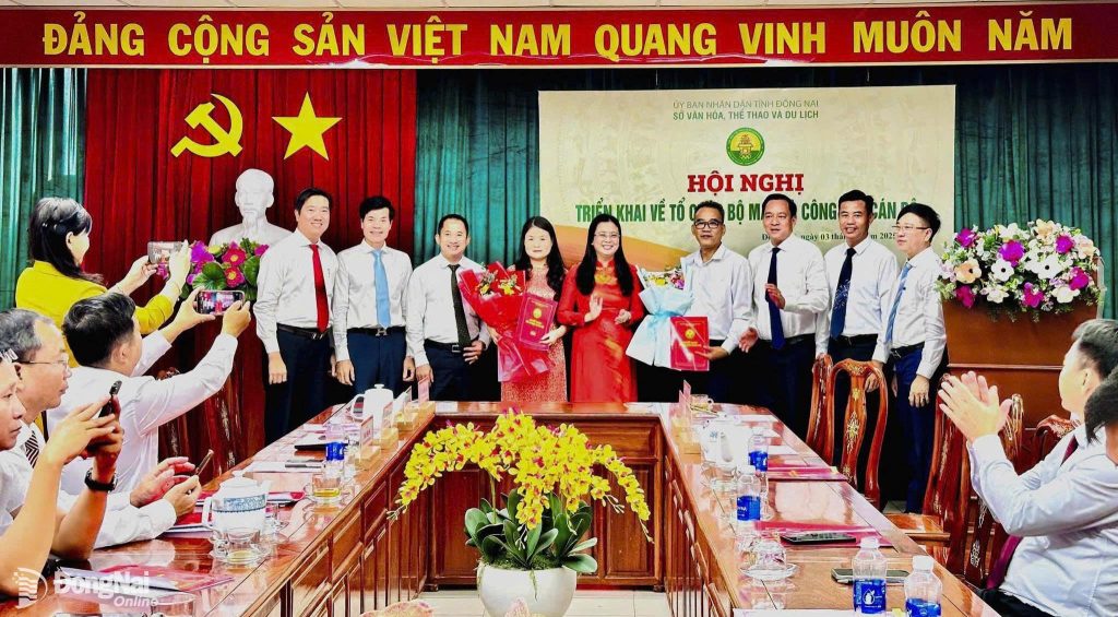 Lễ công bố quyết định cán bộ tại Đồng Nai