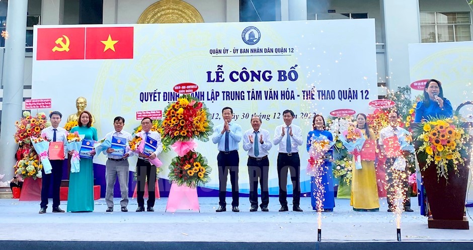 Lễ công bố quyết định thành lập trung tâm