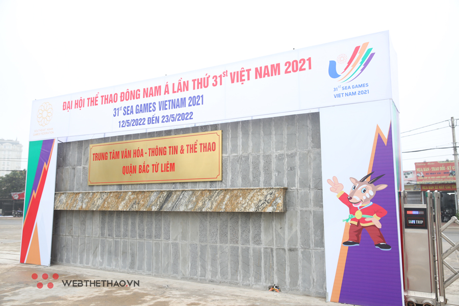 Khán đài nhà thi đấu Bắc Từ Liêm