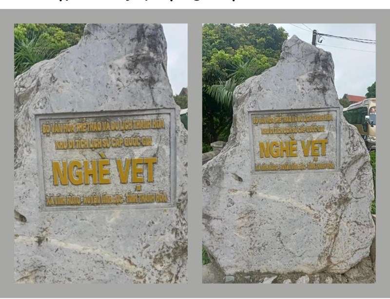 Biển tên cơ quan tại Thanh Hóa