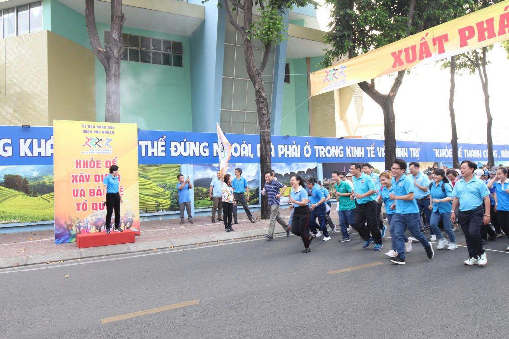 Mặt tiền Trung tâm Văn hóa Thể thao Phú Nhuận