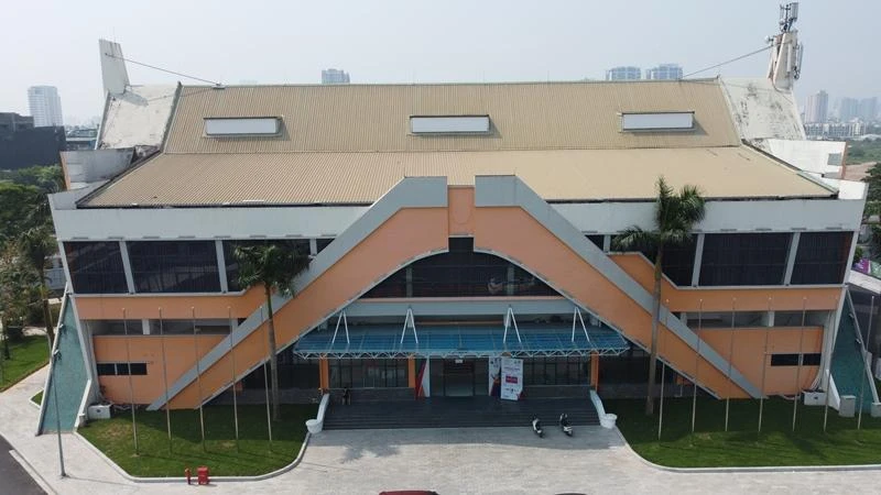 Nhà thi đấu Tây Hồ sau cải tạo