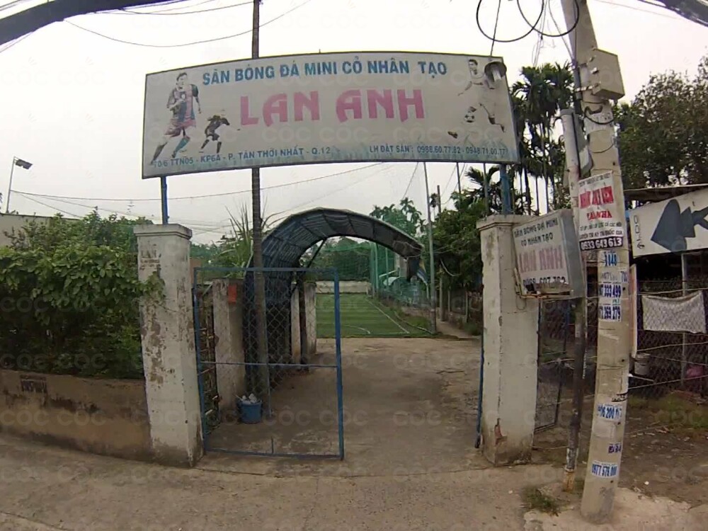 Bản đồ vị trí sân Lan Anh