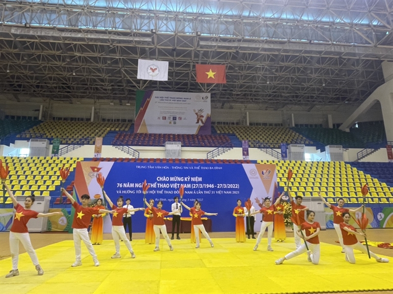Lễ kỷ niệm Thể dục thể thao quận Ba Đình