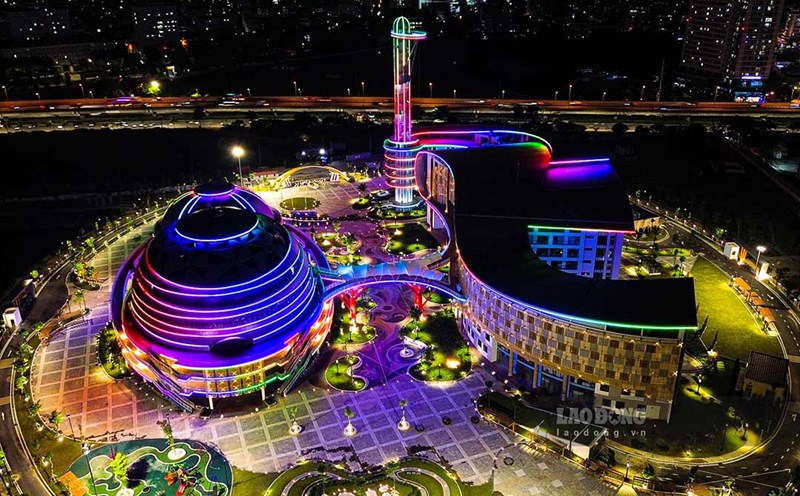 Không gian bên trong Cung Thiếu nhi Hà Nội