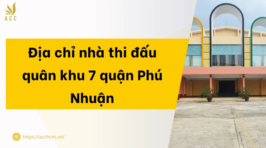 Mặt ngoài nhà thi đấu Quân khu 7