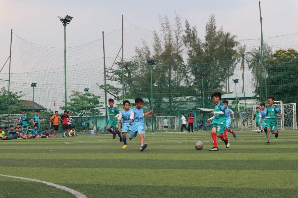 Khu sân bóng Thành Phát trên đường Hoàng Minh Giám