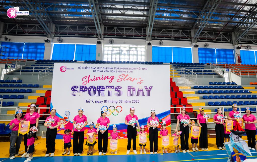 Hoạt động thể thao của học sinh mầm non