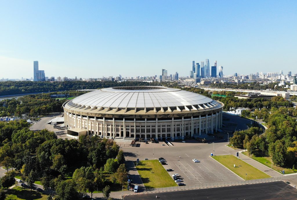 Mái vòm hiện đại của Luzhniki