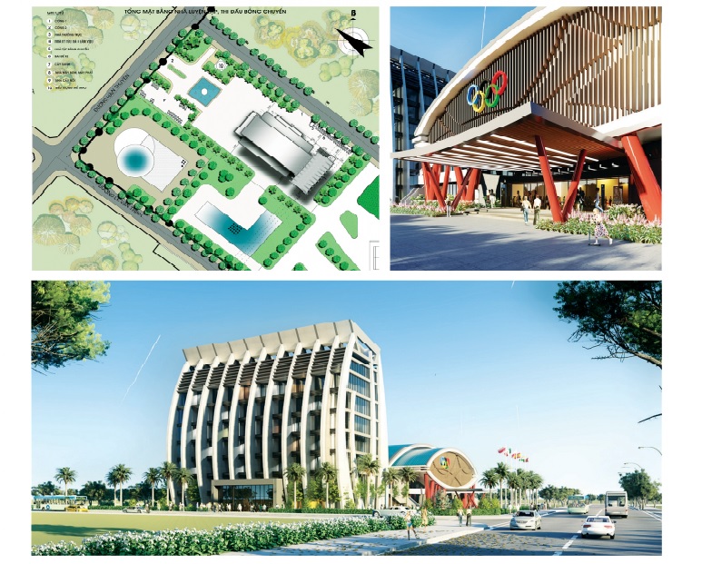Hình minh họa Nhà Thi Đấu Tỉnh Bắc Ninh 3
