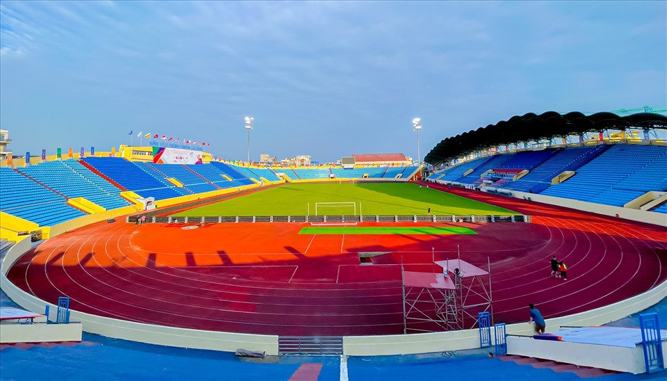 Sân được nâng cấp chuẩn bị cho SEA Games