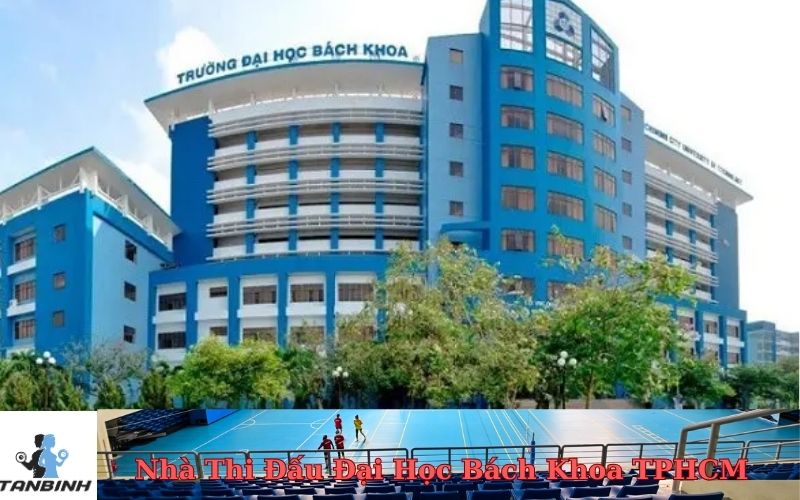 Khu vực sân thi đấu Bách Khoa