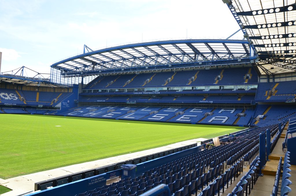 Toàn cảnh sân Stamford Bridge từ xa