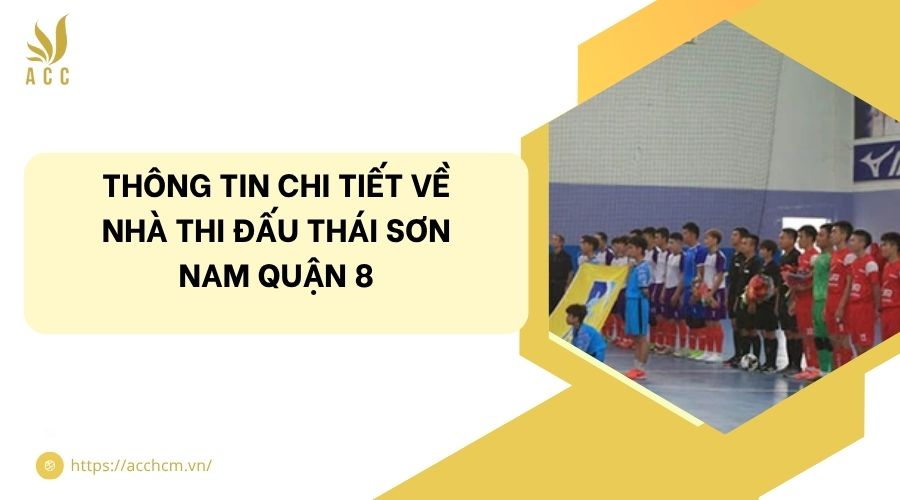 Thông tin chi tiết nhà thi đấu Thái Sơn Nam Quận 8