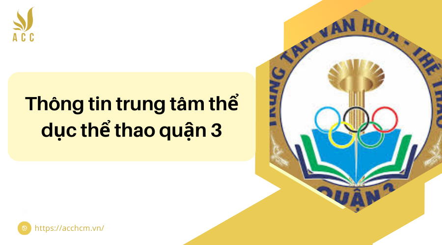 Mặt tiền Trung tâm TDTT Quận 3