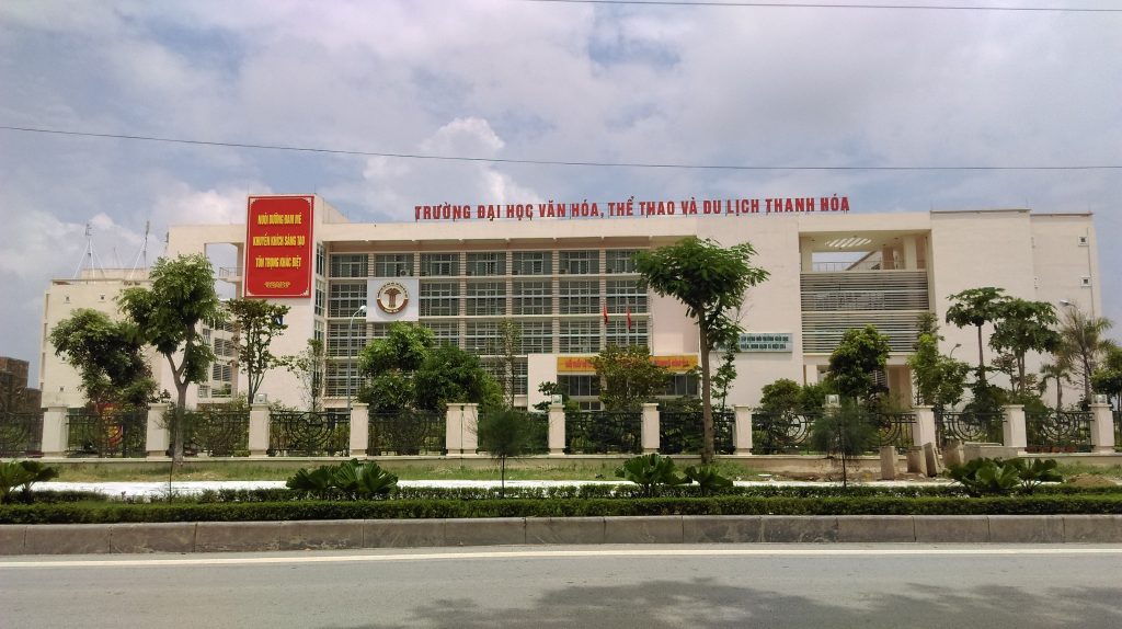 Khuôn viên Trường Đại học Văn hóa, Thể thao và Du lịch Thanh Hóa