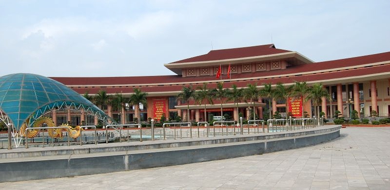 Toàn cảnh Trung tâm Văn hóa Thể thao thành phố Bắc Ninh