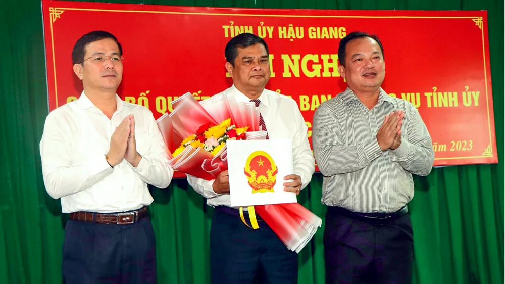 Lãnh đạo Sở Văn hóa, Thể thao và Du lịch Hậu Giang