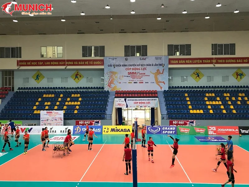 Dự toán chi phí sân bóng chuyền