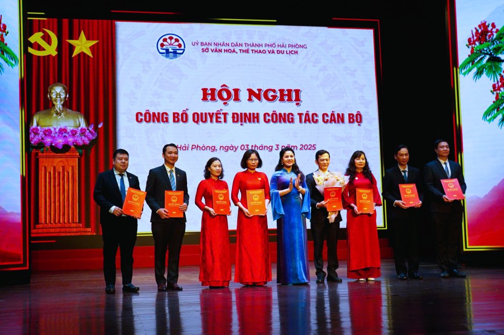 Lễ bổ nhiệm cán bộ tại Sở