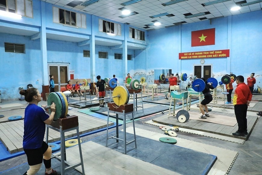 Không gian huấn luyện thể thao ở Hà Nội