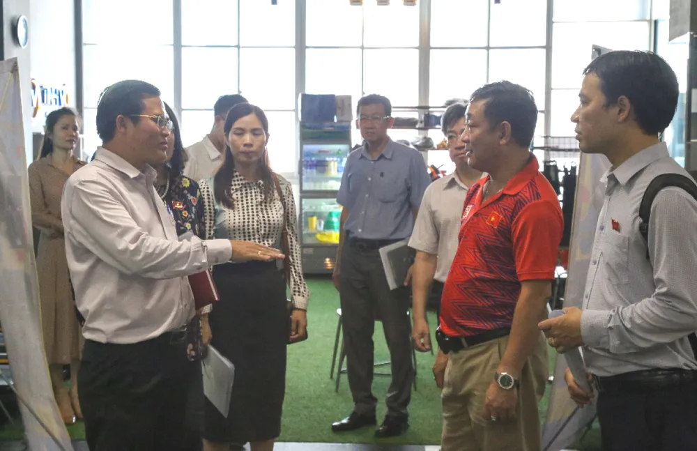 Buổi tập huấn trọng tài được tổ chức tại trung tâm