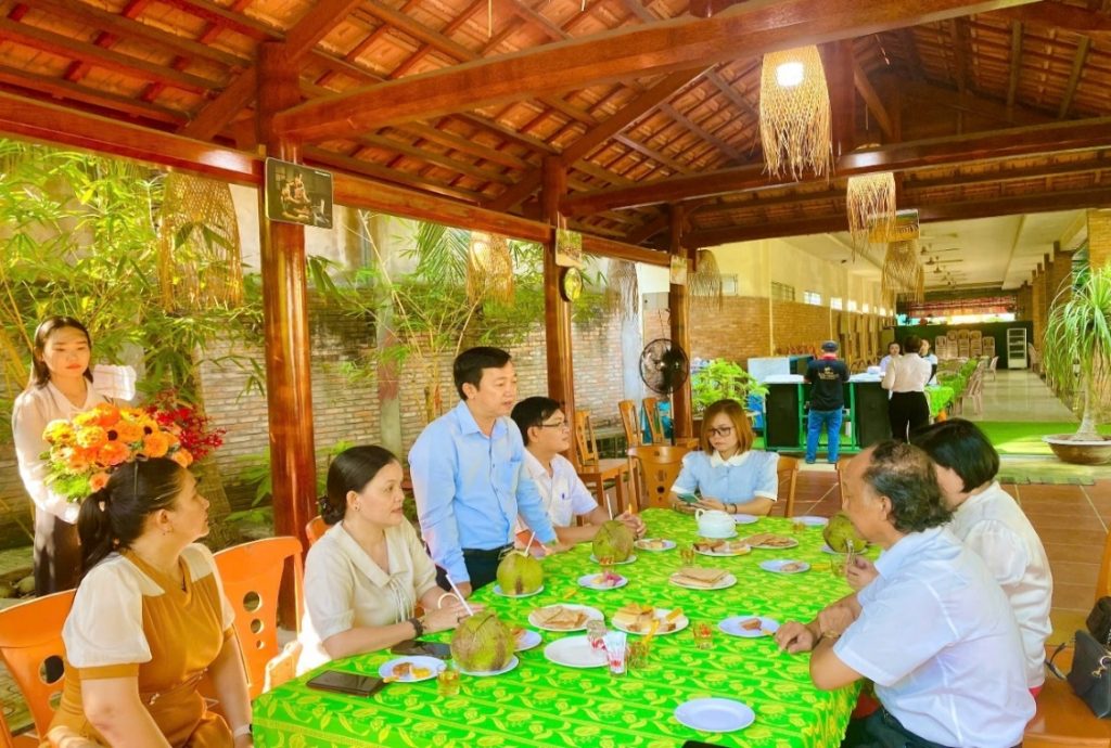 Lãnh đạo sở thăm Hiệp hội Du lịch Bến Tre