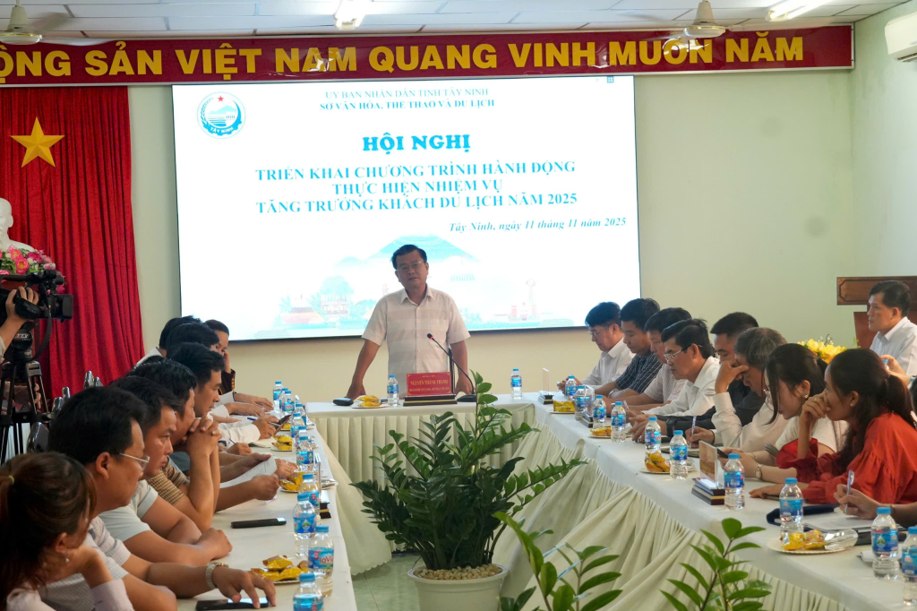 Hội nghị triển khai nhiệm vụ du lịch năm 2025