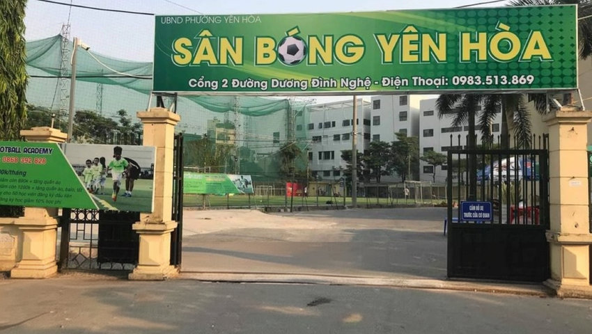 Lịch đặt sân Yên Hòa