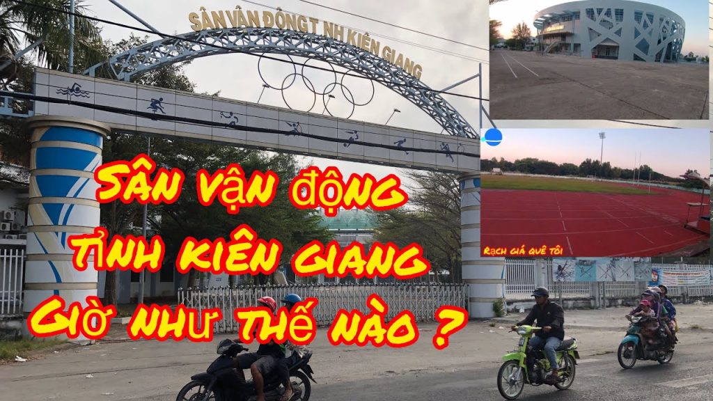 Khuôn viên và lối vào sân Rạch Giá