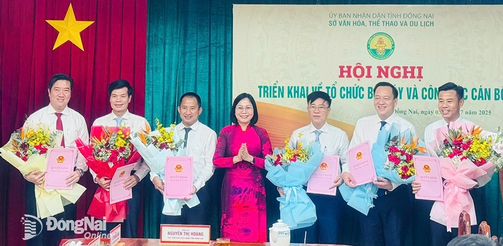 Họp công bố nhân sự ngành văn hóa du lịch