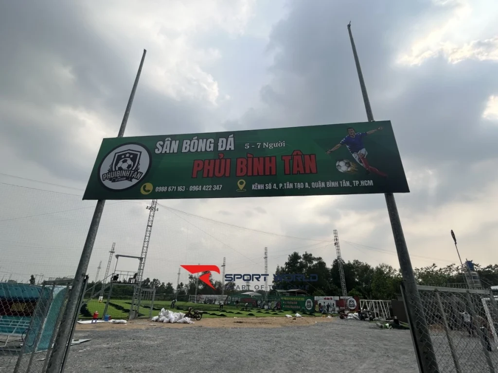 Sân cỏ nhân tạo Bình Tân