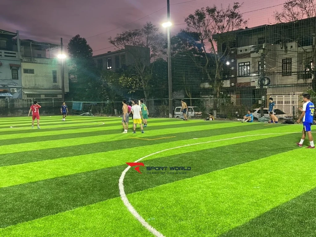 Mặt sân cỏ nhân tạo 76 Tôn Đản