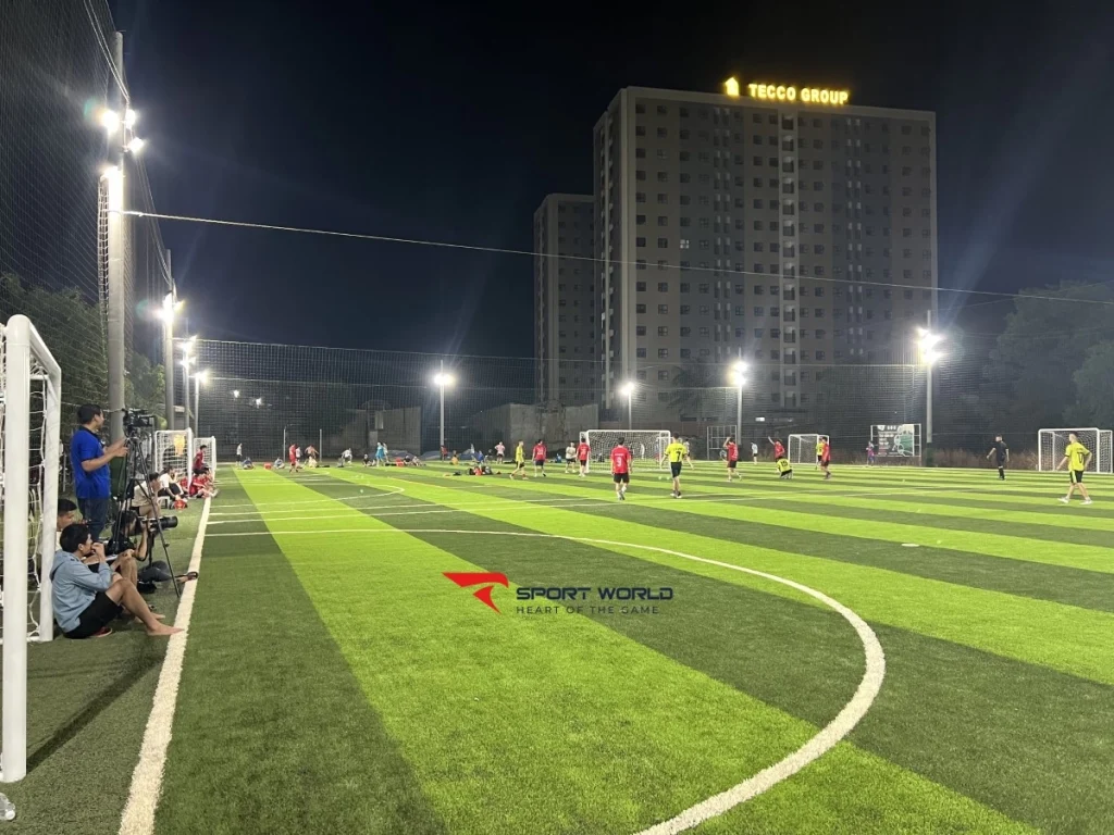 Khu vực sân cỏ Hoàng Gia