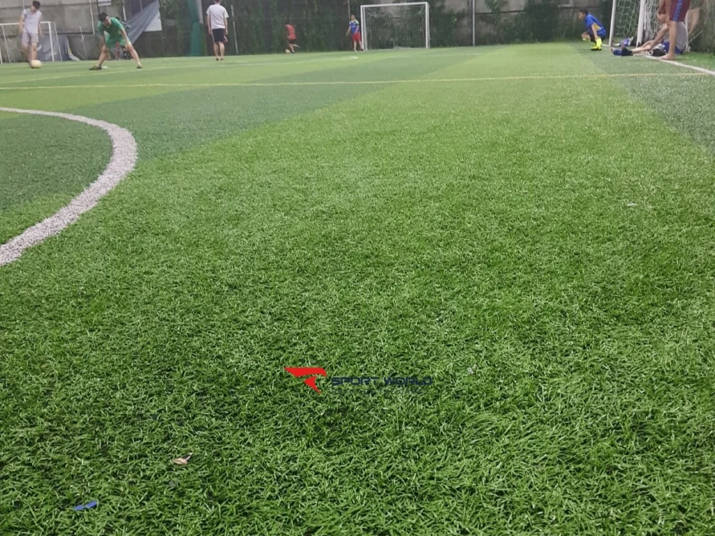 Khung cảnh sân mini Bình Minh ở Bình Thạnh