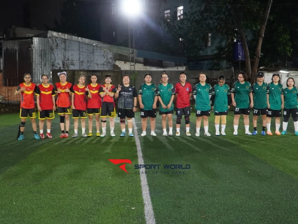 Sân K334 nhìn từ góc rộng
