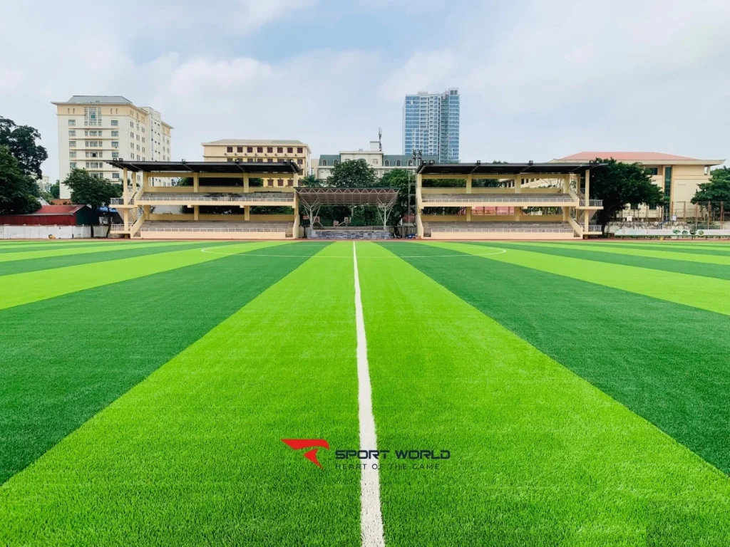 sân vận động nhìn từ trên cao