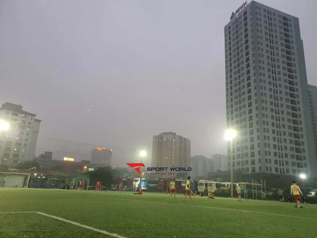 Khung thành sân bóng Đại Từ