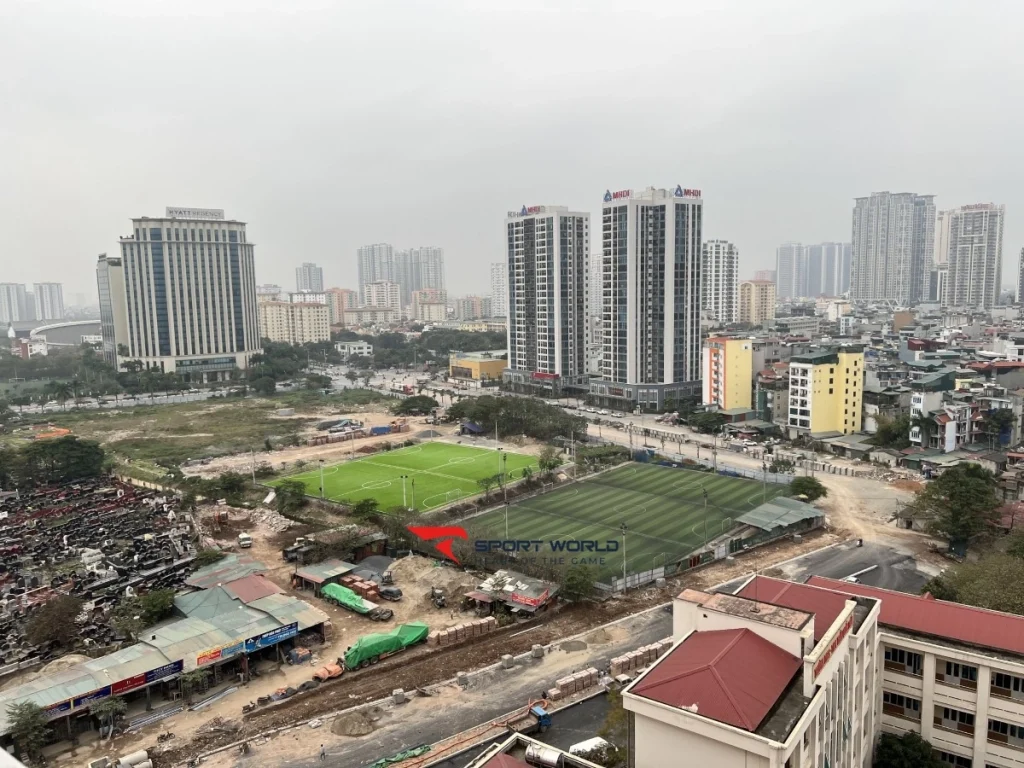 Lối vào sân bóng Mỹ Đình 2